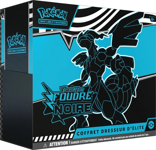 Pokémon ETB EV10.5 Foudre Noire Coffret Dresseur Élite FR